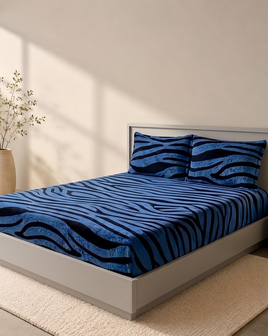 ملاية سرير باللاستيك ZEBRA